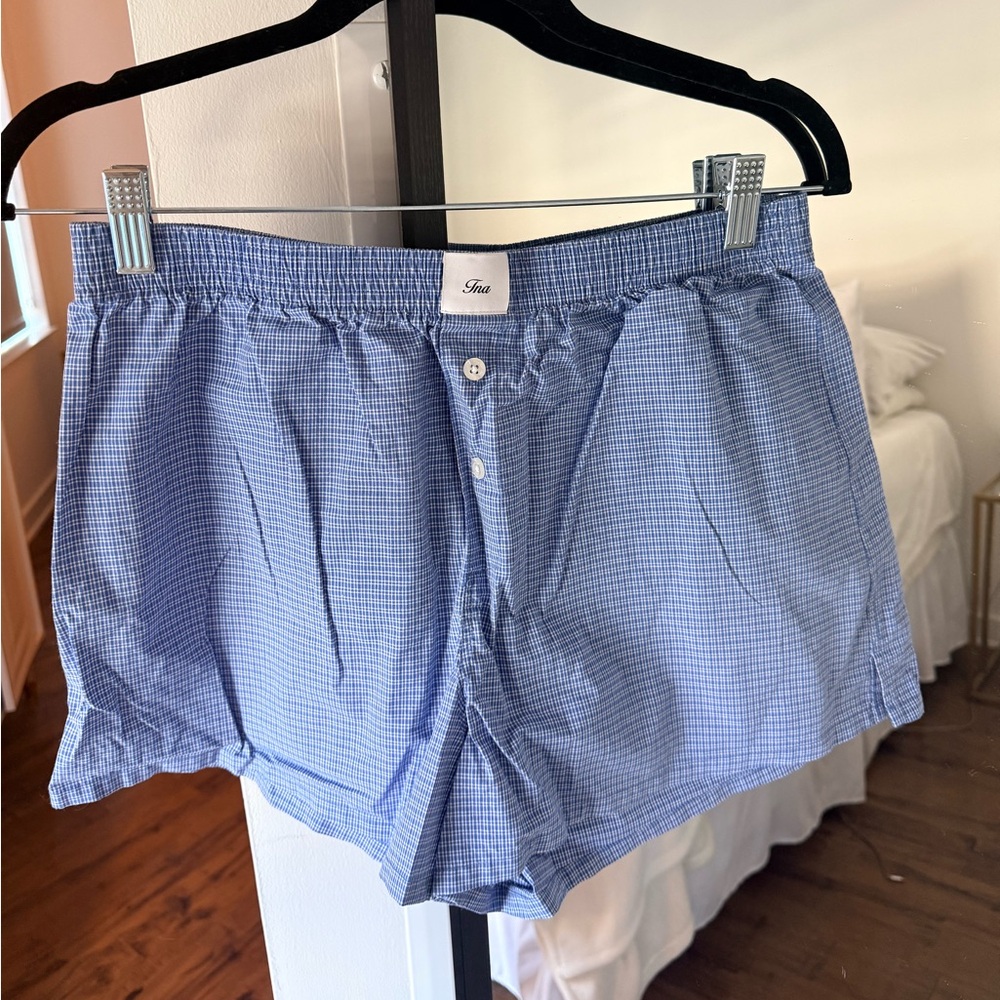 Aritzia TNA Dally Poplin Boxer Short